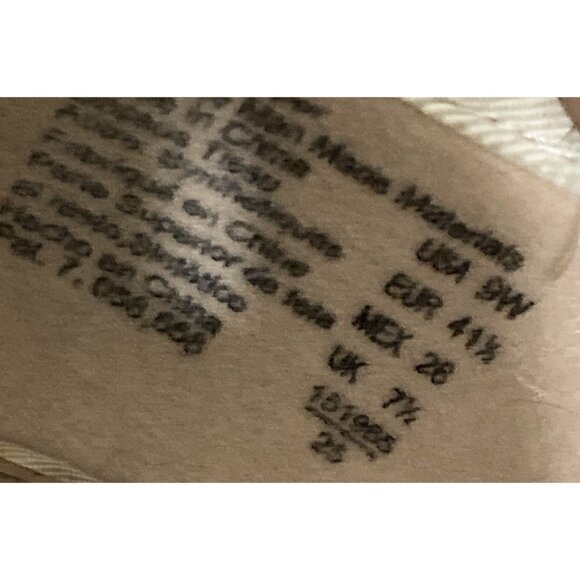 American Eagle Women's Size 9W (Wide) Cream Lace Peep Toe Wedge Heels shoes READ - Picture 7 of 7